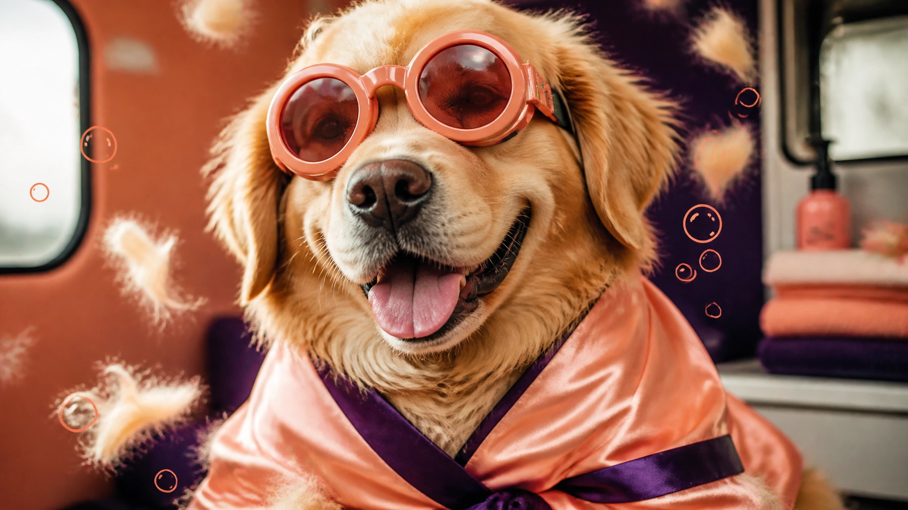 Mobile Dog Grooming for Double-Coated Dogs in McKinney, Prosper, and Melissa: De-Shedding Golden Retrievers, Huskies, and Labs the Right Way
