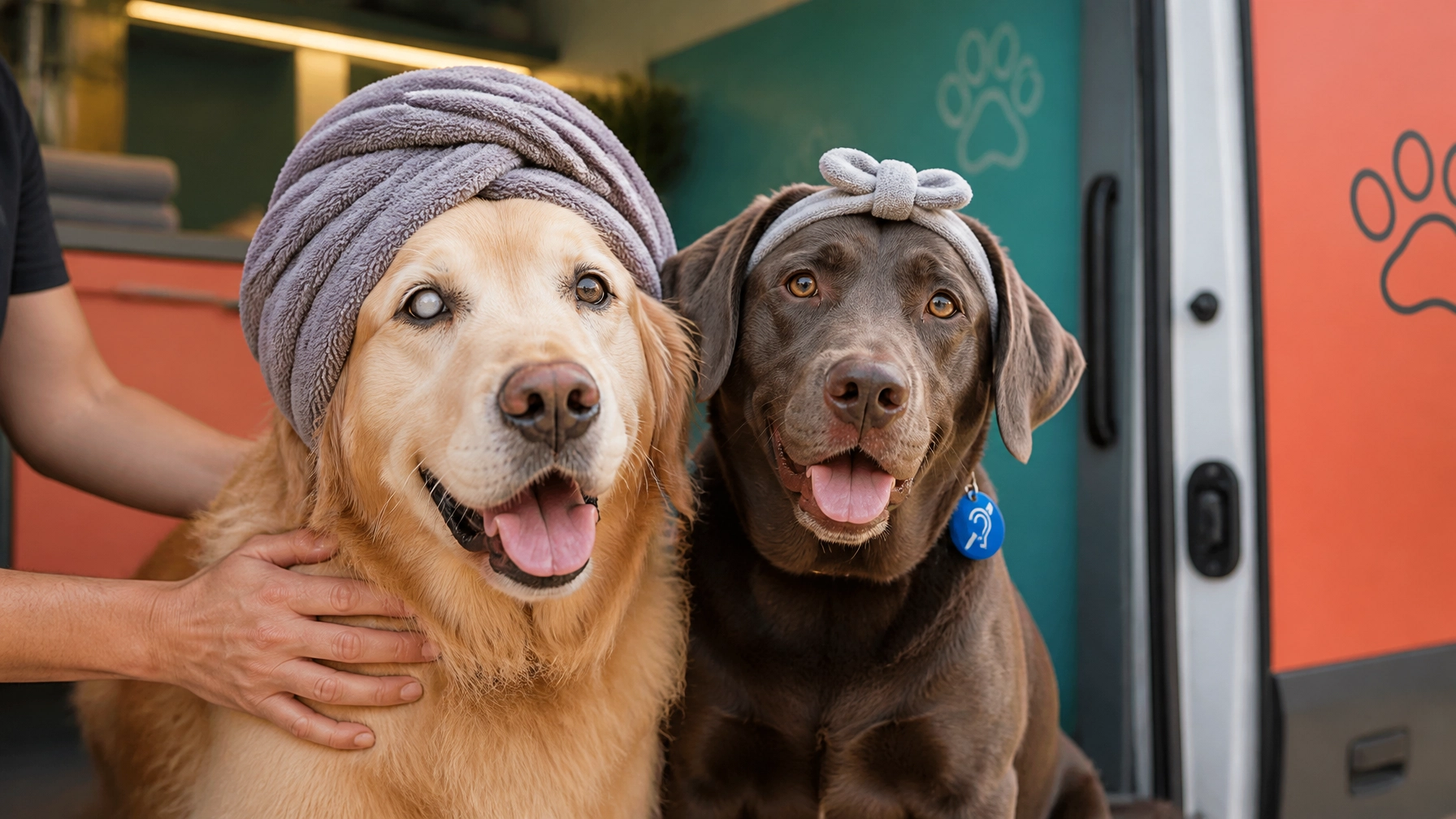 Mobile Dog Grooming for Blind and Deaf Dogs in McKinney, Prosper & Melissa: Gentle, Stress-Free Care for Every Breed