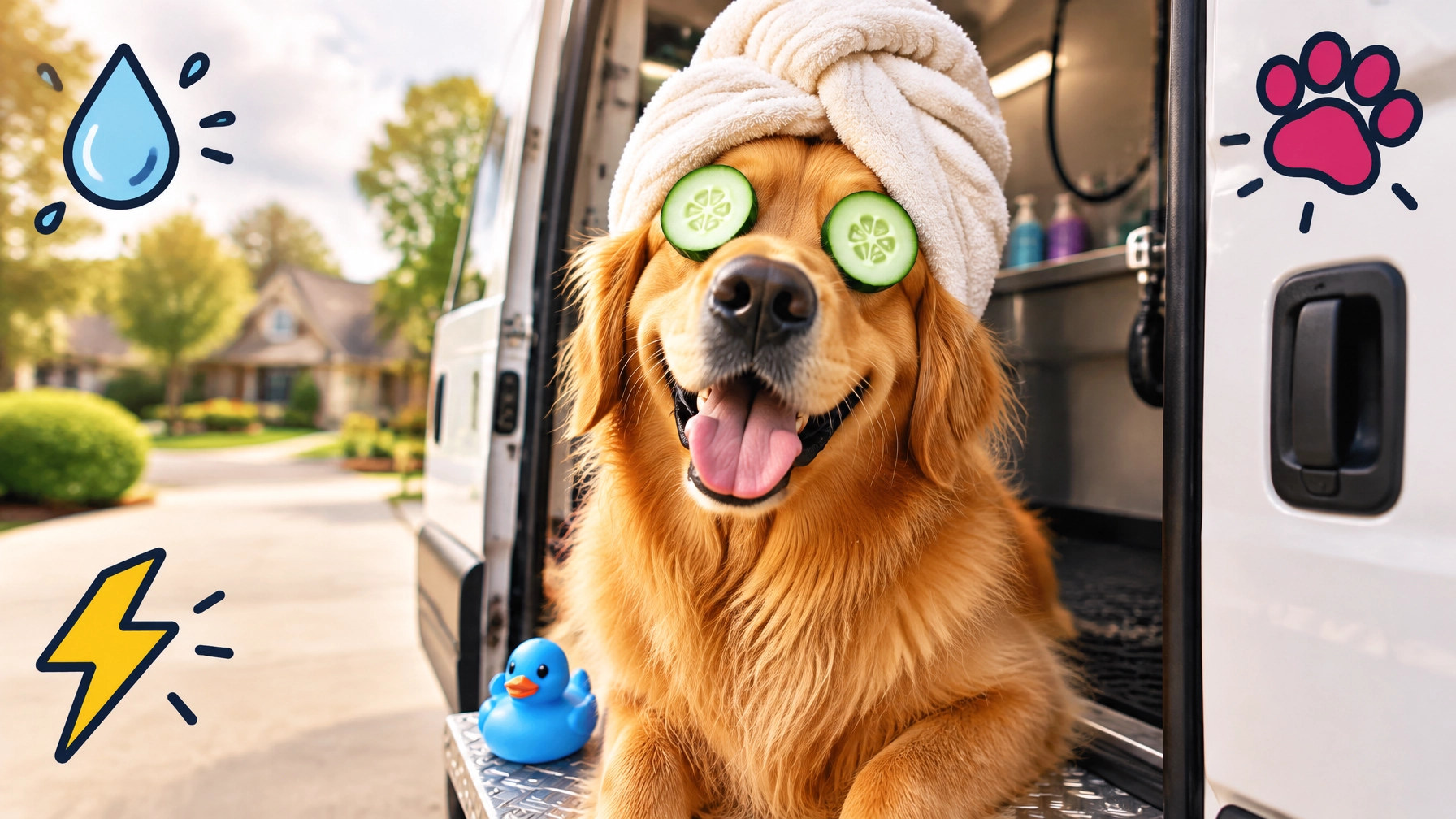 McKinney Mobile Dog Groomer: Do They Bring Their Own Water and Power? What to Expect in Prosper and Melissa