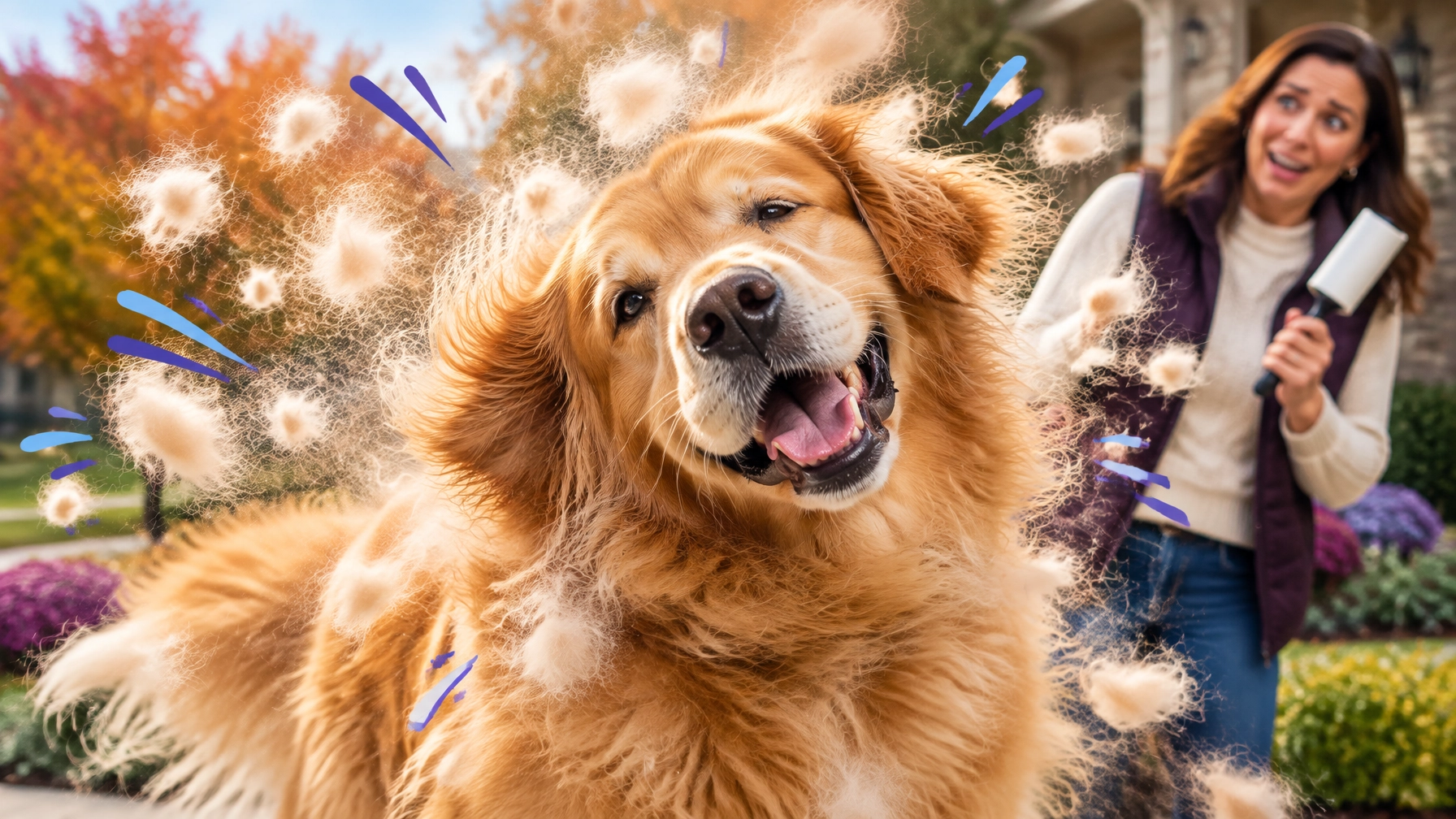 McKinney Mobile Dog Groomer: Taming Fall Shedding in Prosper and Melissa Before It Takes Over Your House